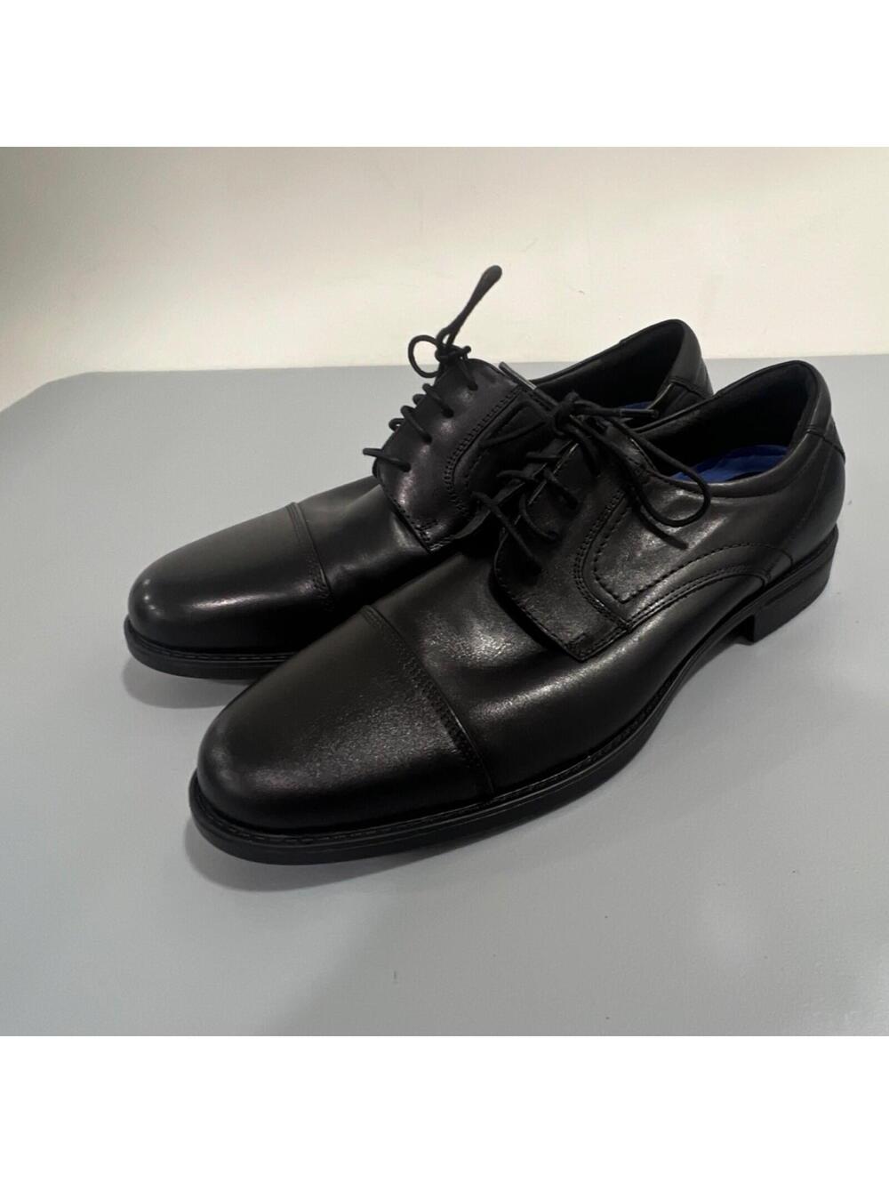 NEW NO BOX Floreshein Men's Black Dress Shoes SIZE 9